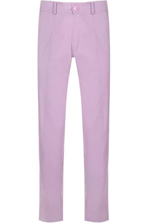 AMIR SLAMA Pantalones rectos con pinzas