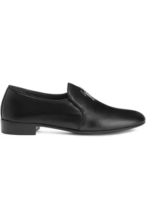 Giuseppe Zanotti Mocasines Fergus con letras del logo