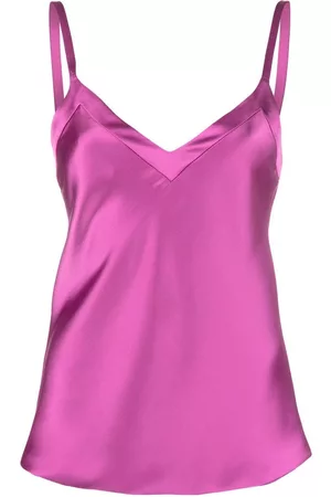 BLANCA Top con cuello en V