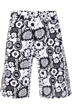 AMIR SLAMA Bermudas con estampado gráfico