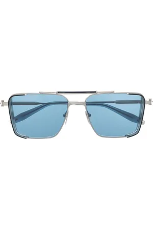 AKONI Gafas de sol con montura de alambre