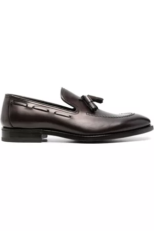 HENDERSON BARACCO Mocasines con borla y puntera de almendra