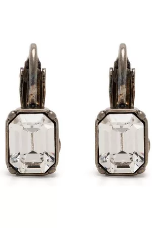 Dsquared2 Pendientes de clip Ibra con aplique de cristales