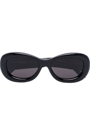 Courrèges Gafas de sol con montura oval