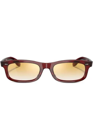 Oliver Peoples Gafas de sol Fai con montura rectangular
