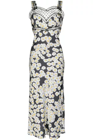 Natasha Zinko Vestido con detalle floral