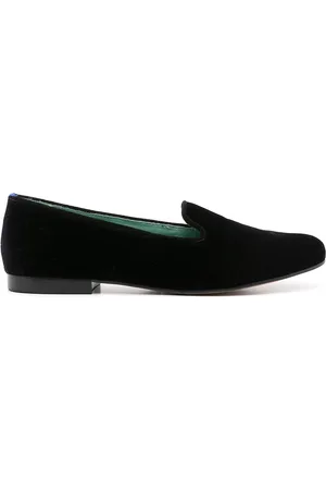 Blue Bird Mocasines slip-on de terciopelo