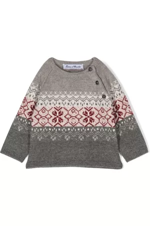 Tartine Et Chocolat Jersey de punto Fair Isle
