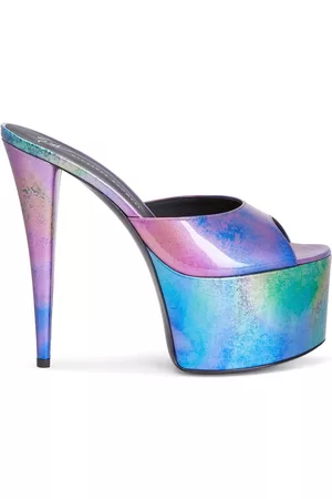 Giuseppe Zanotti Mules Gz Aida con plataforma de 150mm