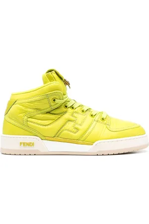 Fendi Zapatillas altas con logo FF bordado