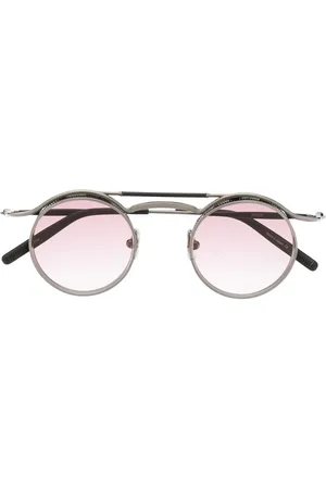 MATSUDA Gafas de sol con montura redonda