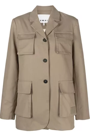 REMAIN Blazer utility con botones