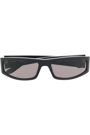 Courrèges Gafas de sol finas con montura rectangular