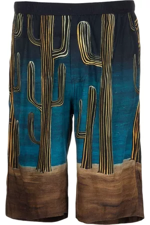 Endless Joy Bermudas con cactus estampado