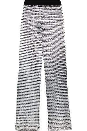 ROTATE Pantalones con detalle de cristales
