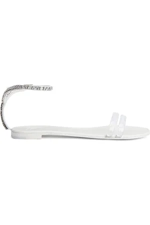 Giuseppe Zanotti Sandalias Agathe Plexi con tira doble