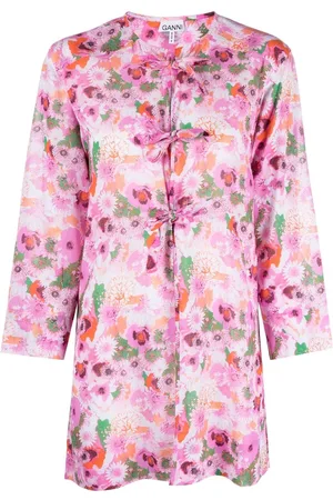 Ganni Túnica con estampado floral
