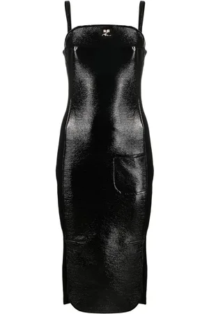 Courrèges Vestido ajustado a paneles