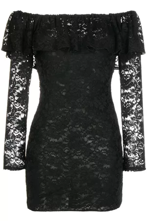 Caroline Constas Vestido Alessia con hombros descubiertos
