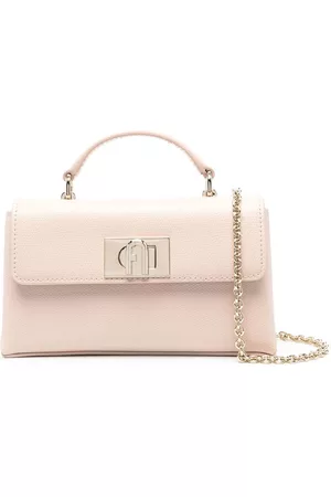 Furla Bolso shopper con hebilla del logo