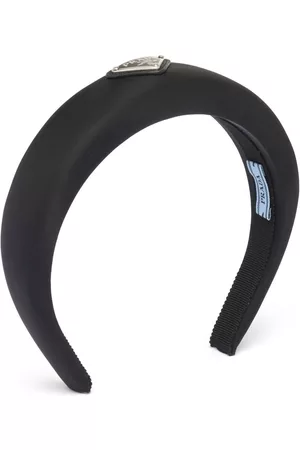 Prada Diadema con logo triangular
