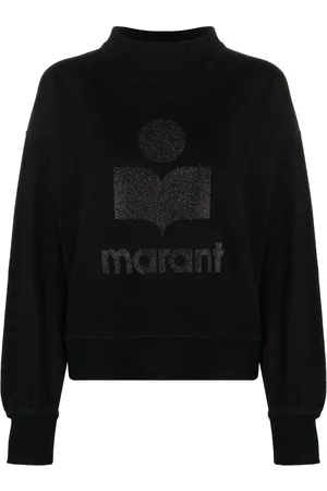 Marant Etoile Sudadera Moby con logo estampado