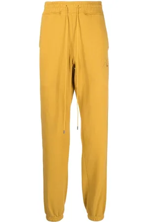 Rhude Pantalones de chándal con logo bordado