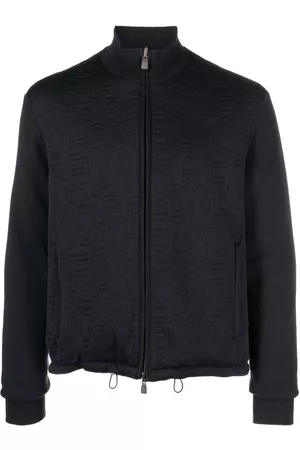 corneliani Chaqueta bomber con logo