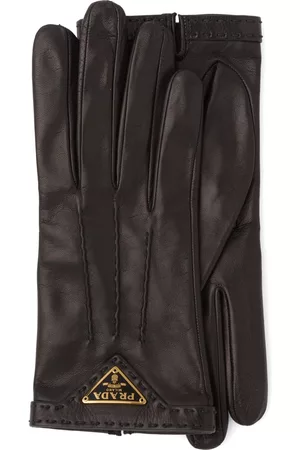 Prada Guantes de piel de Napa