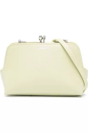 Jil Sander Bandolera con logo estampado