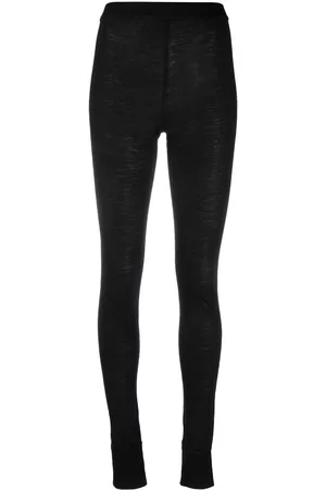 Jil Sander Leggins con logo estampado