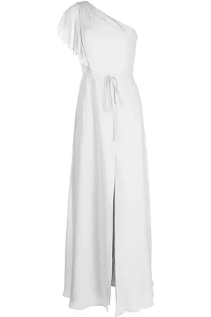 Marchesa Notte Vestido con cintura lazada