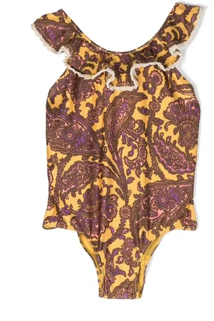 ZIMMERMANN Bañador Tiggy con estampado de cachemira