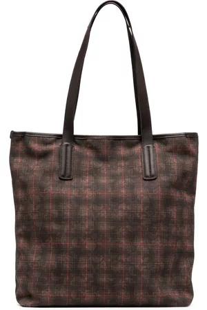 LEATHERSMITH OF LONDON Bolso shopper a cuadros
