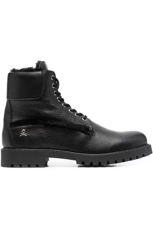Philipp Plein Botas The Hunter con forro de pelo