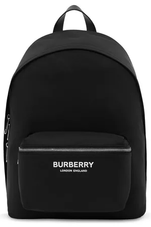 Burberry Mochila con logo y cremallera
