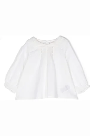 BONPOINT Blusa con ribete de encaje