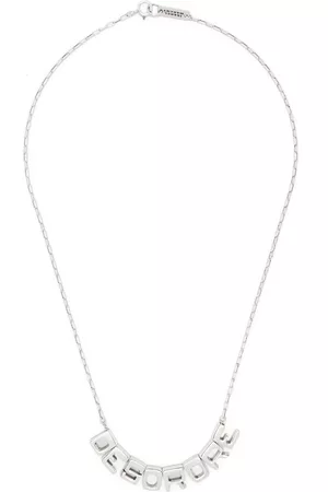Isabel Marant Collar con charm de letra