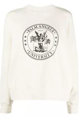 Palm Angels Sudadera College Classic con cuello redondo
