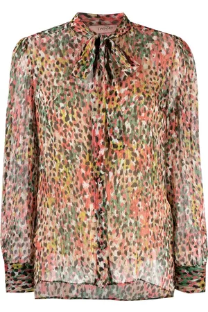Twin-Set Blusa con animal print