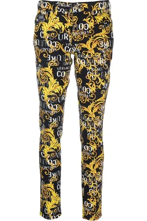 VERSACE Vaqueros skinny con motivo Logo