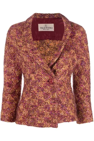VALENTINO GARAVANI Chaqueta con solapas estrechas 1990