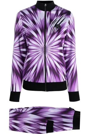 Philipp Plein Chándal de dos piezas con estampado tie-dye