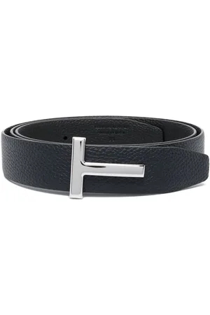 Tom Ford Cinturón con placa del logo