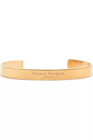 Maison Margiela Brazalete con logo grabado