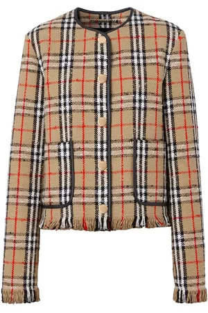 Burberry Chaqueta con motivo Vintage Check