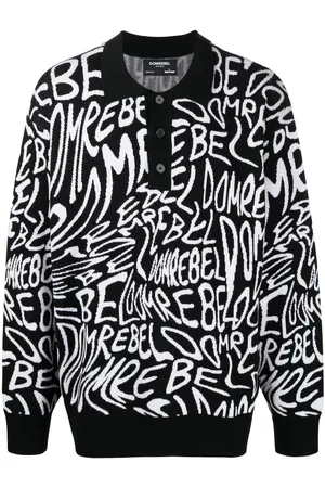 DOMREBEL Polo en intarsia
