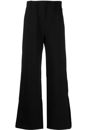 GCDS Pantalones anchos con abertura lateral