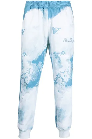 BLUE SKY INN Pantalones de chándal con motivo tie-dye