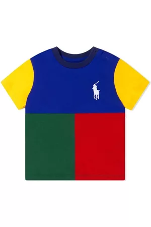 Ralph Lauren Camiseta con diseño colour block